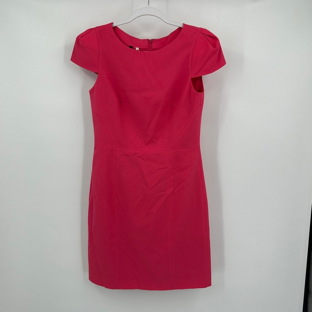 Anthropologie Womens Preppy Minimalist Dress Size 4 Bold Spring Office Career‎